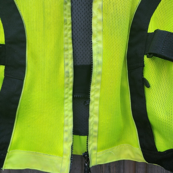 OLYMPIA Vented Motorcyle Jacket~L - Picture 12 of 16